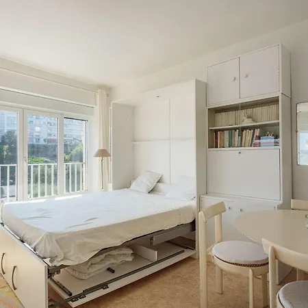 Cosy à Avec Vue Sur L'océan, 2e étage, Ascenseur - Fr-1-3-483 Biarriz