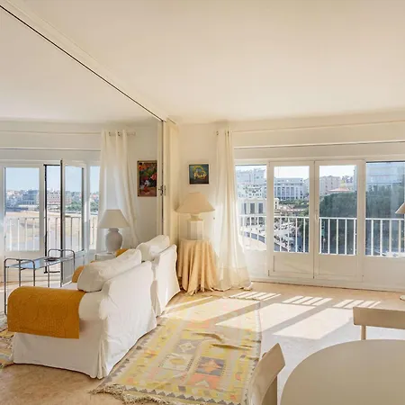 Cosy à Avec Vue Sur L'océan, 2e étage, Ascenseur - Fr-1-3-483 * Biarriz
